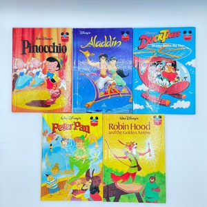 Vintage Disney Hard Cover Books