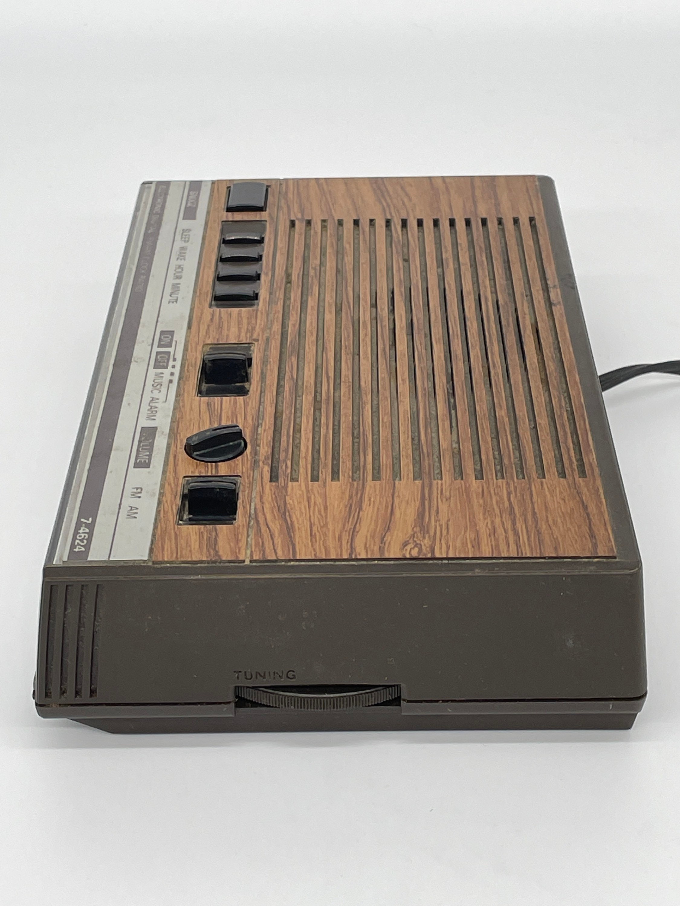 Vintage GE Digital Clock Radio Etsy