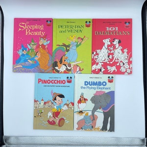 Vintage Disney Hard Cover Books