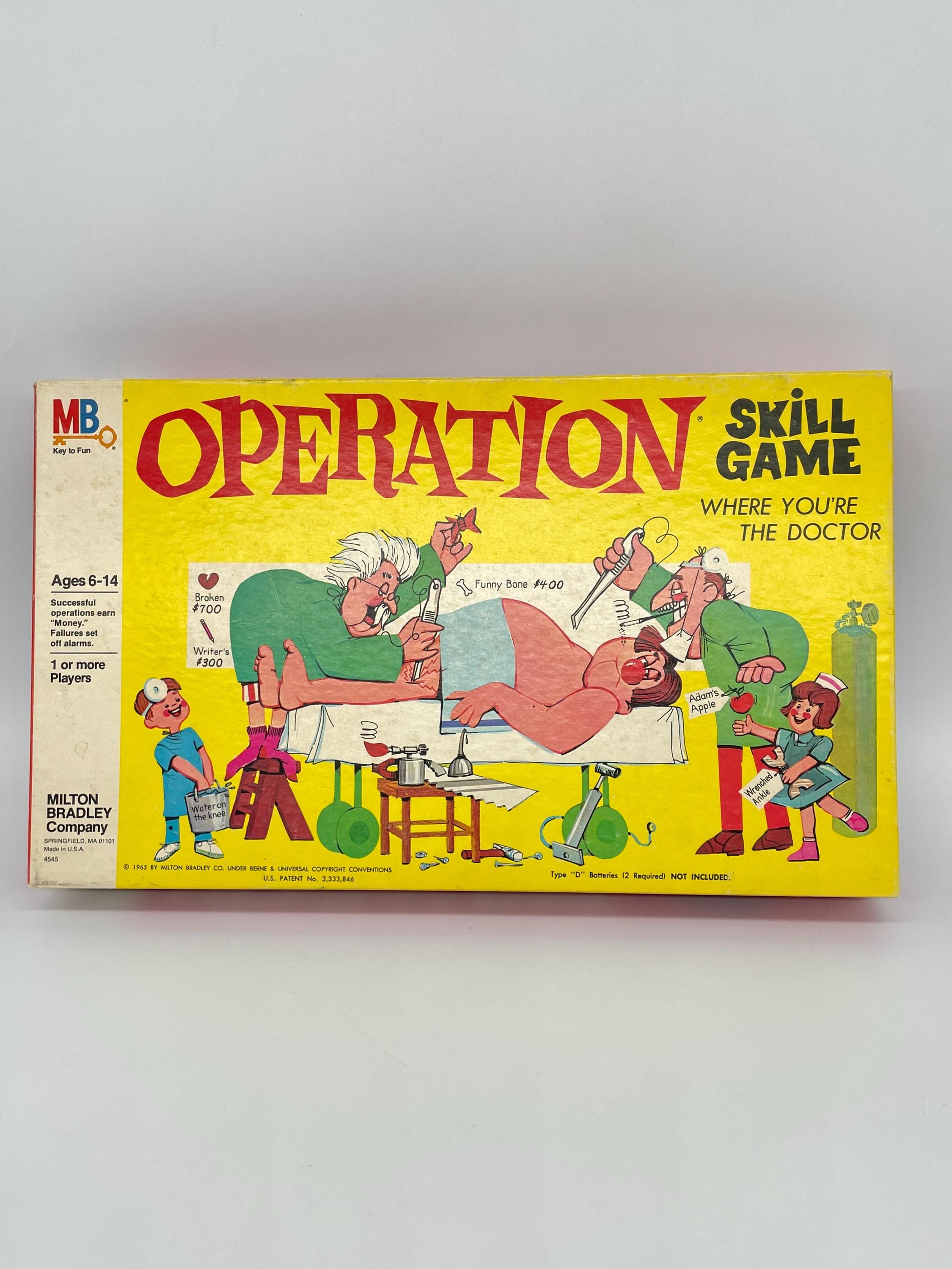 Operation Game 1965 - Etsy