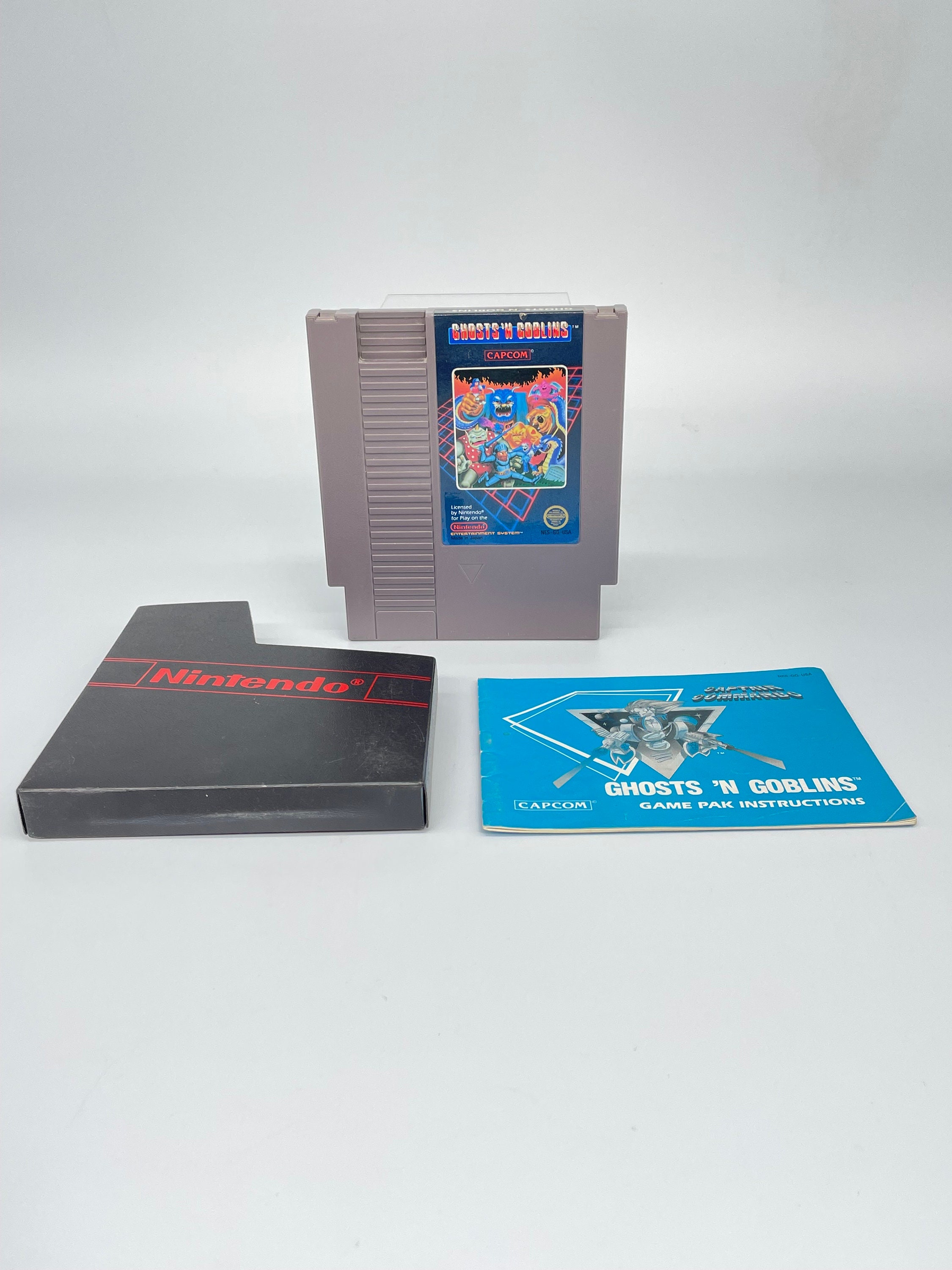 Maglietta Ghosts N Goblins – Navy Blu, Adulto, Taglia L, Manica Corta, Ufficiale