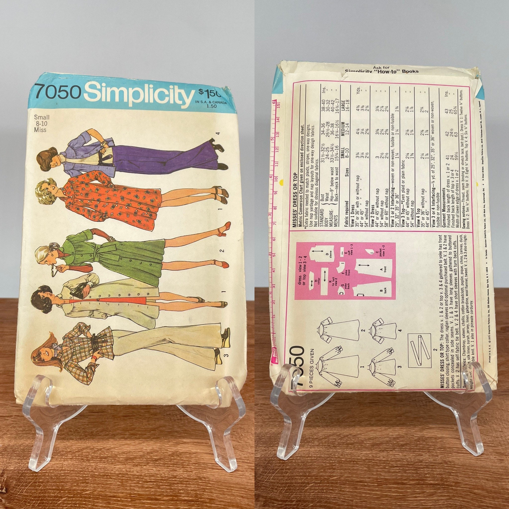 1970s Sewing Pattern - Simplicity Butterick Mccalls CHOOSE ONE - Etsy
