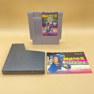 Ninja Gaiden 2 w/ Instructions - Vintage NES Game