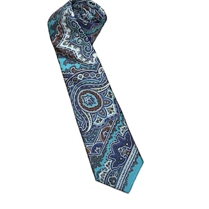 Liberty of London Vintage Paisley 100% Silk USA Made Tie