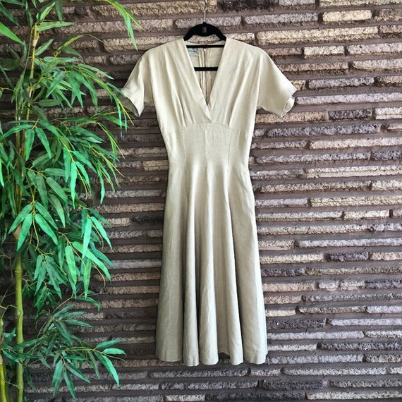 Anne Fogarty Vintage Moygashel Shantel Irish Linen