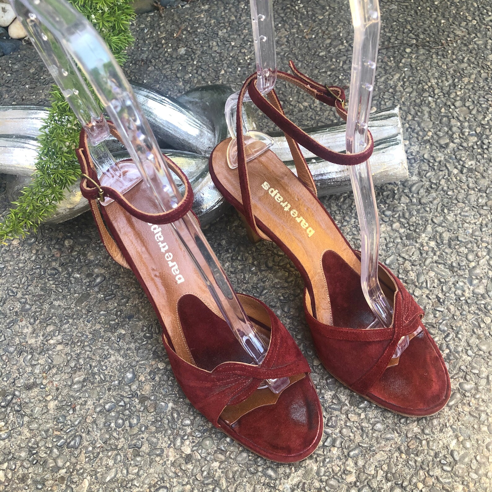 vintage ankle strap sandals