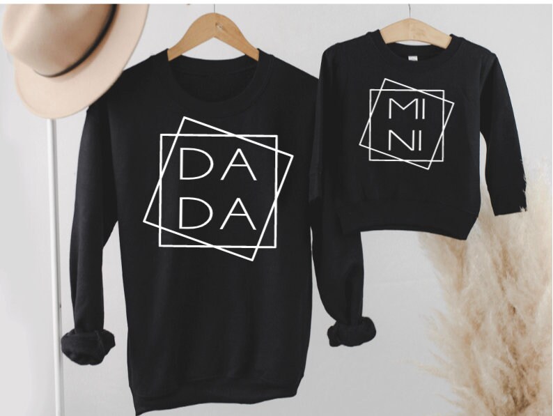Daddy and Me Sweater - Etsy UK