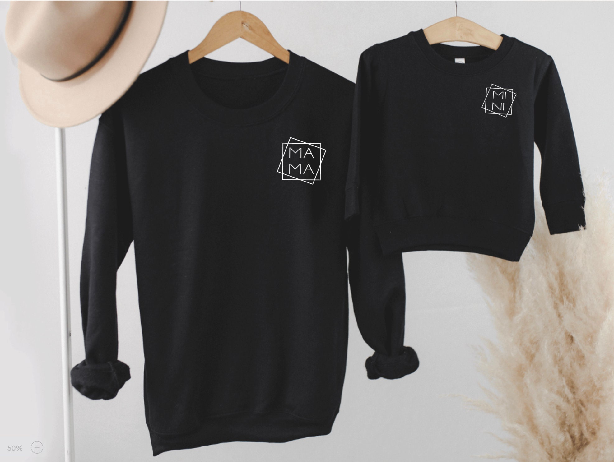 matching crewneck and sweatpants