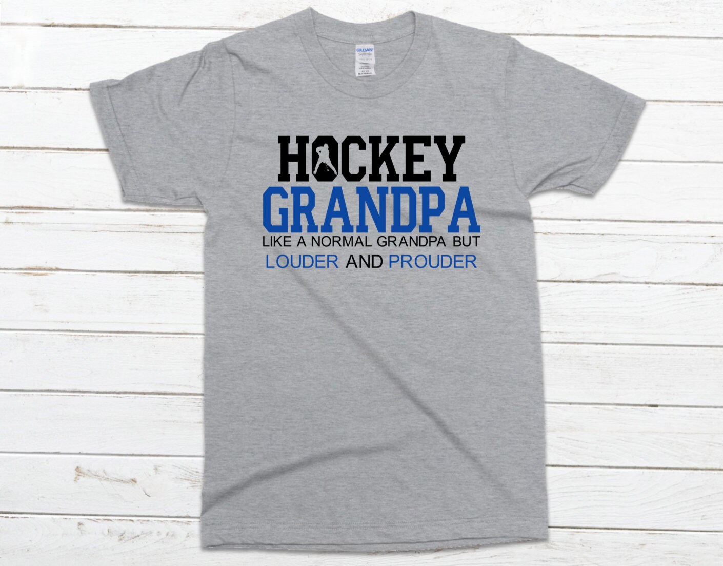 Hockey Grandpa - Etsy