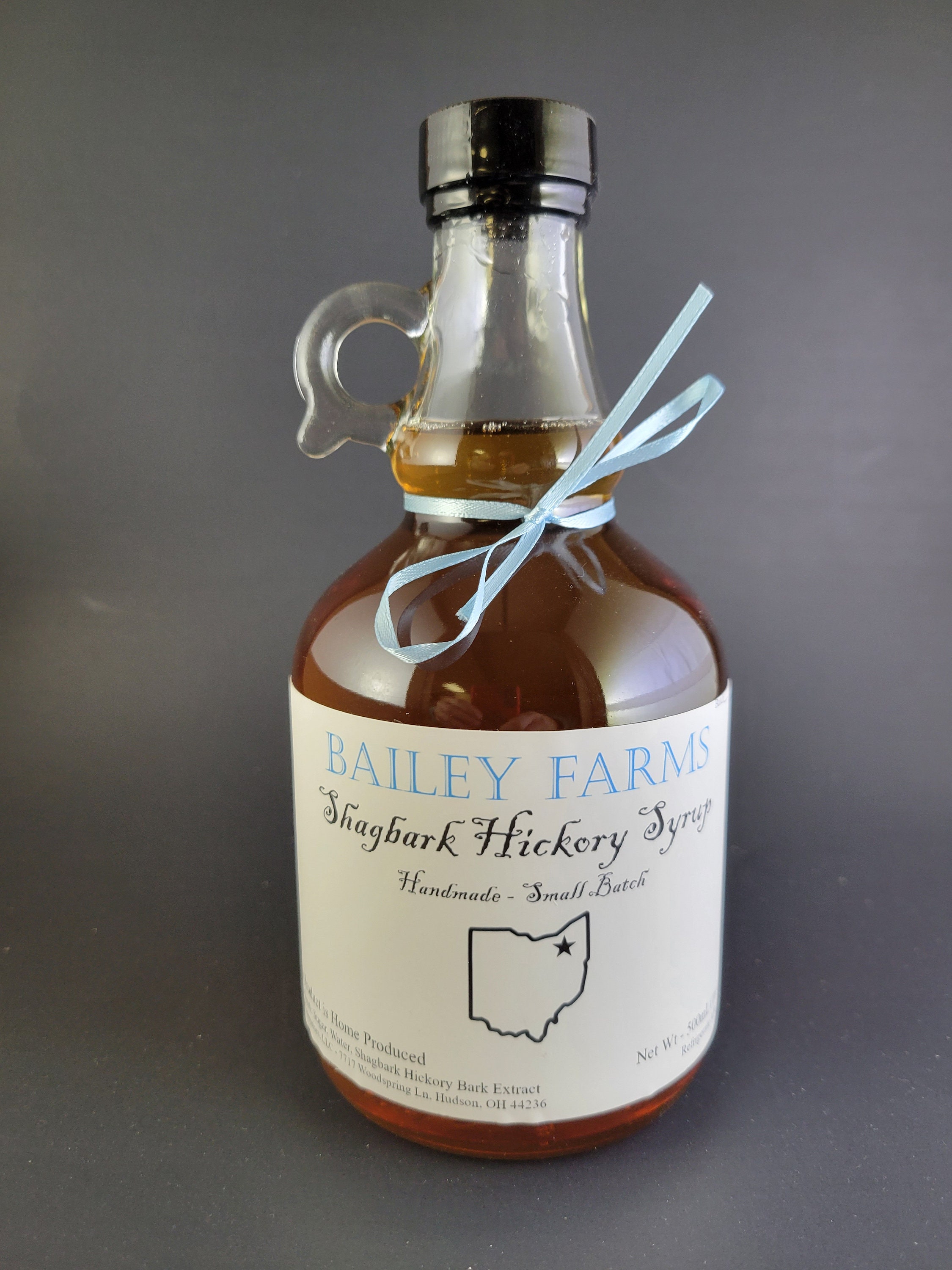 Shagbark Hickory Syrup 16 Oz Etsy