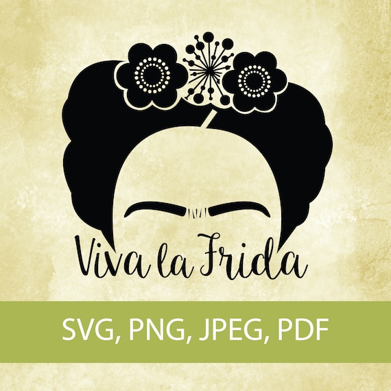 Download Viva la Frida Clipart | Etsy