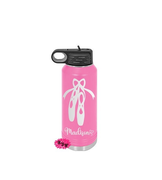 Hockey Player Girl Personalized Water Bottle – All Seasons Gifts