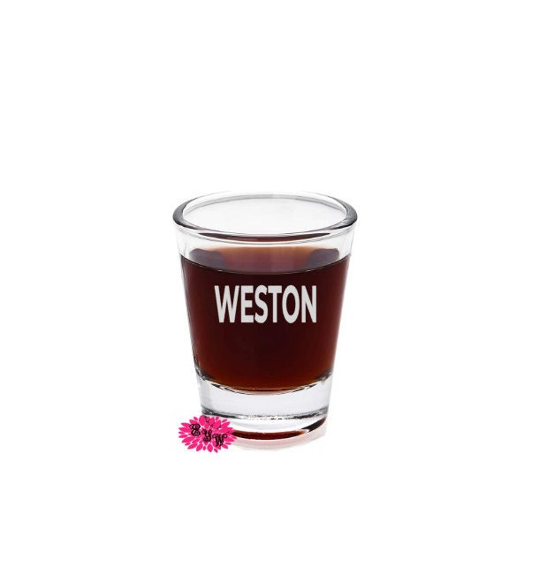 Engraved Shot Glasses, Etched Shot Glass, Monogram Shot Glass