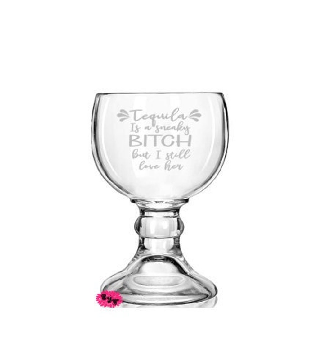 Margarita Glass Etched Margarita Glass Engraved Margarita Etsy