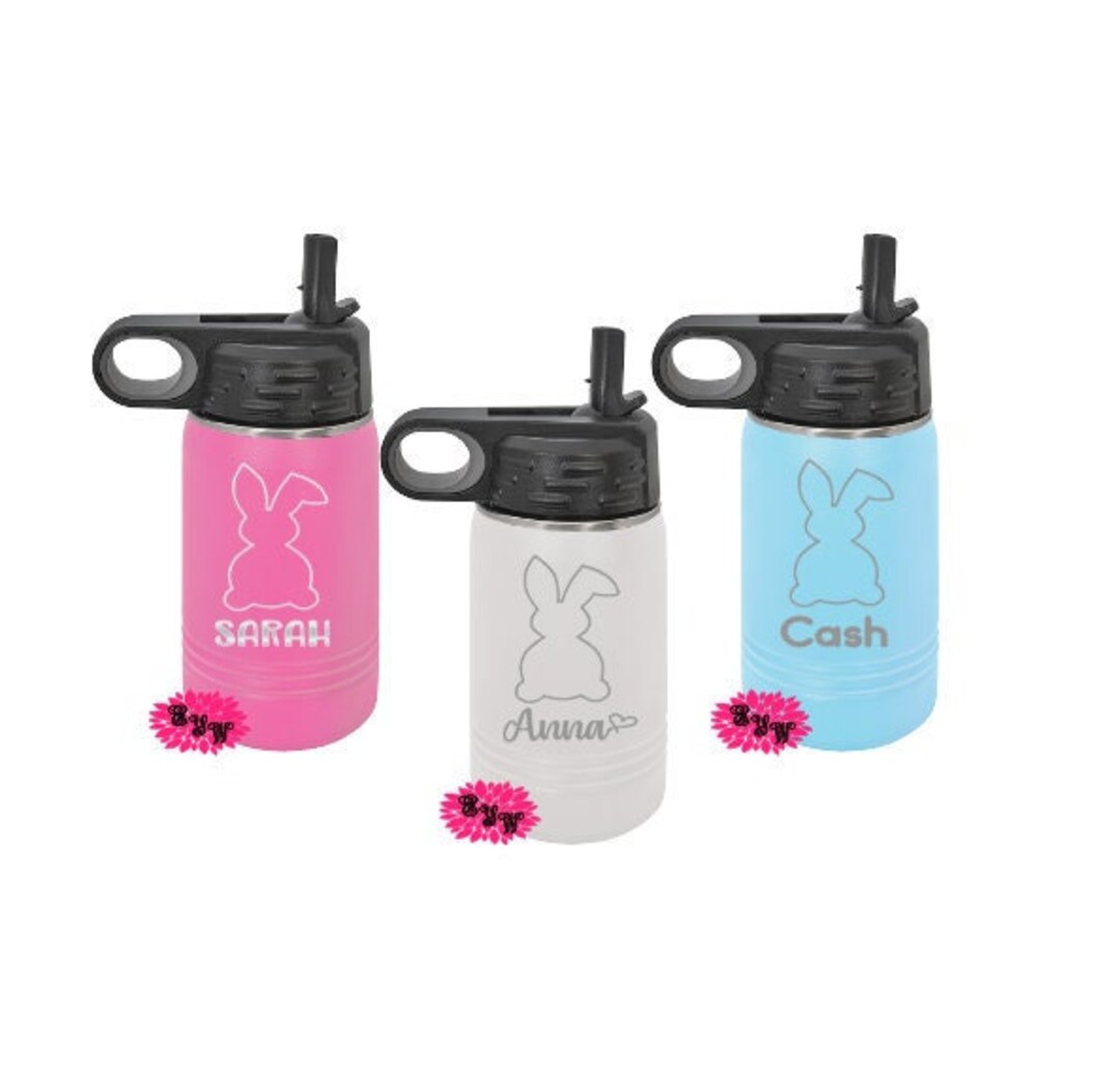 Engraved Stainless Steel Kids Bottle, Personalized Children's Water ...