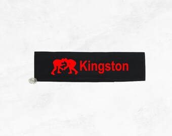 Wrestling Headband, Personalized Wrestling Headband, 2" Wrestling Headband With Name, Many Headband Colors & Text Colors, More Fonts