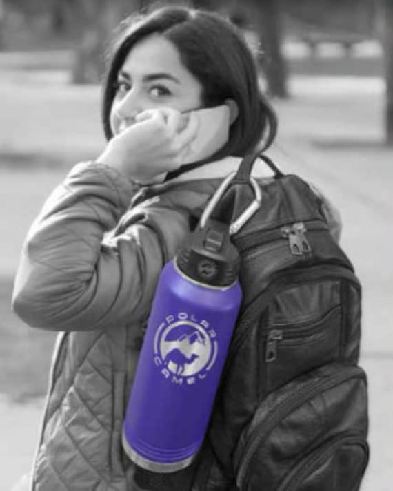 Carabiner for Engraved Water Bottles Perfect to Hang Bottle on