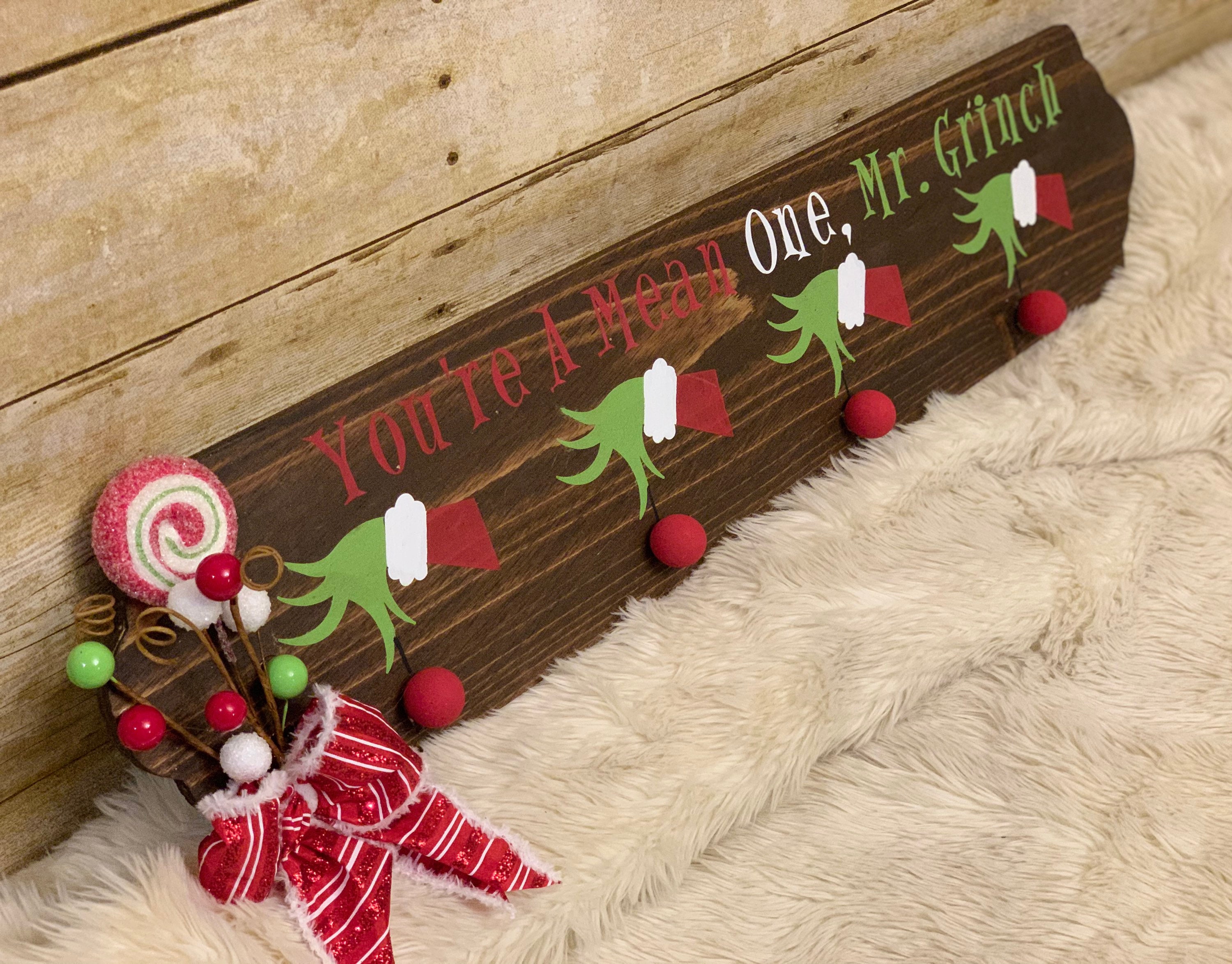 Grinch Stocking holder Etsy