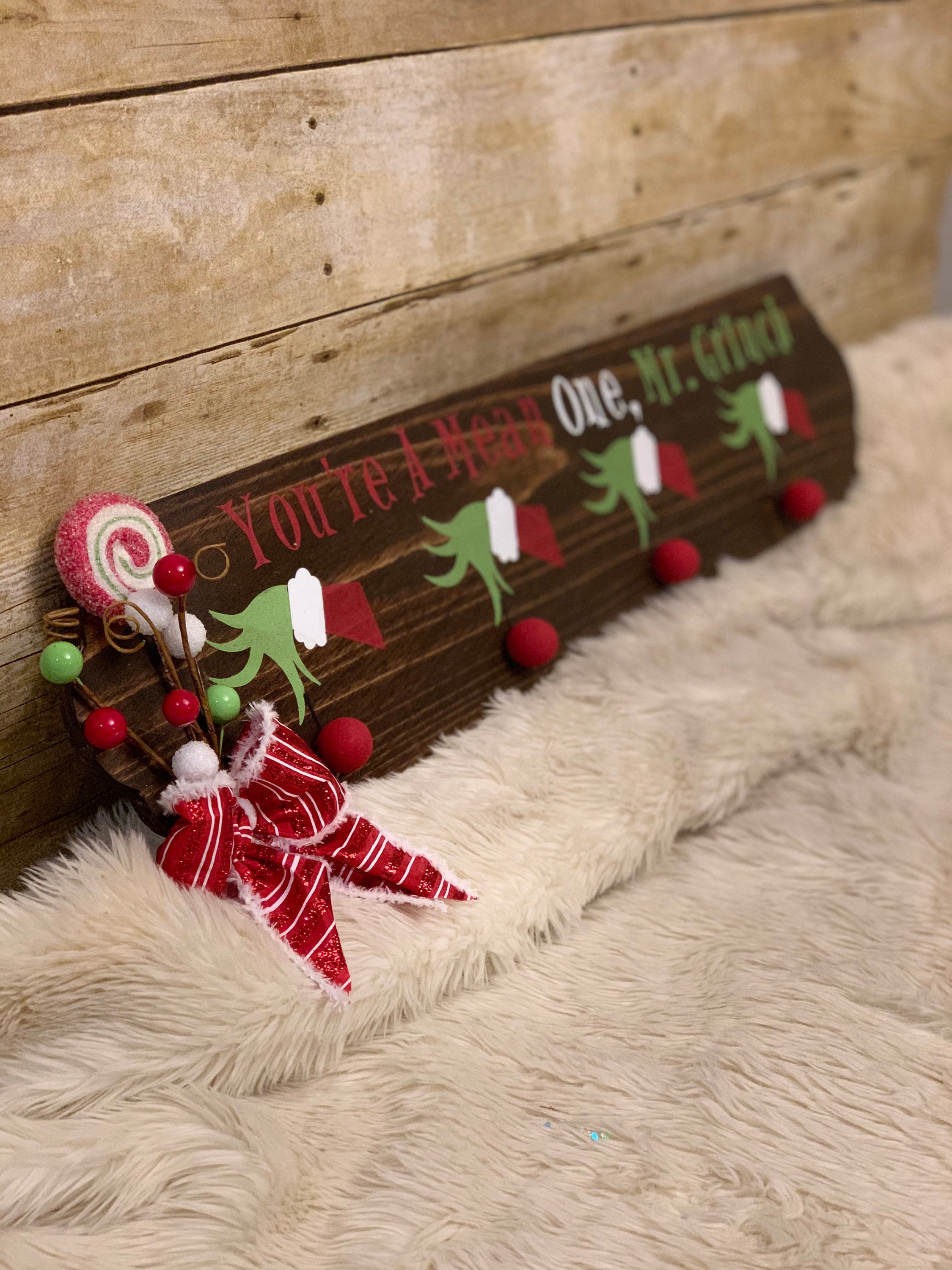 Grinch Stocking Holder Etsy