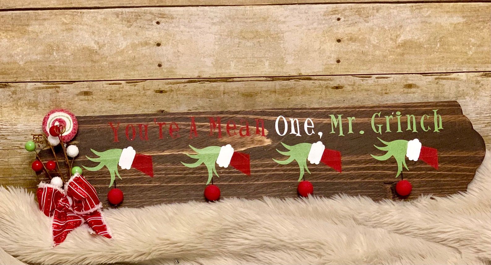 Grinch Stocking holder Etsy