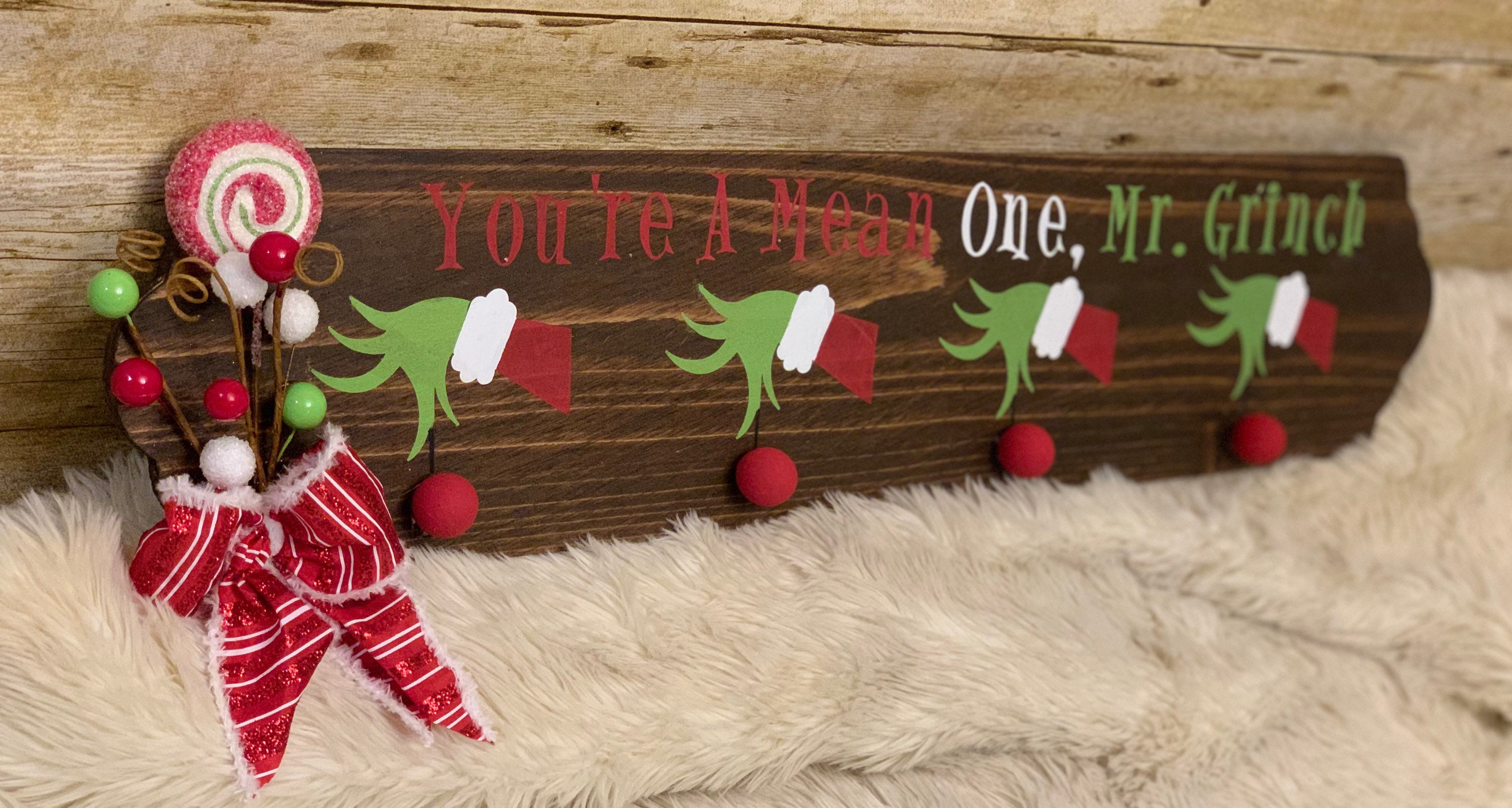 Grinch Stocking holder Etsy