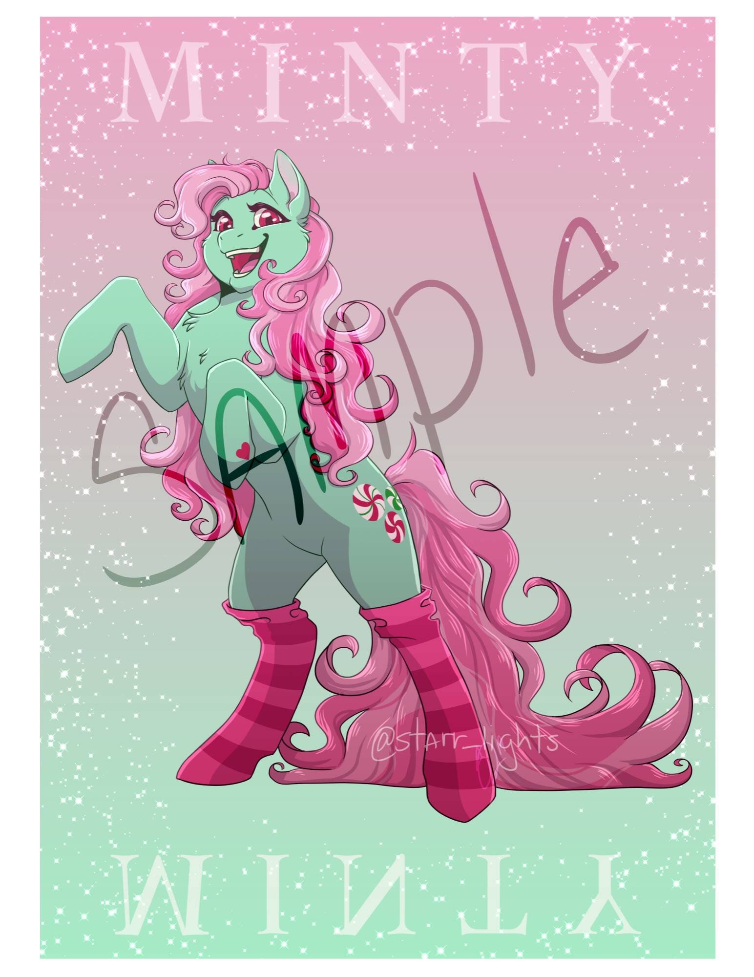Minty MLP Print | Etsy