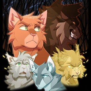 Omen of the Stars Warriors Print