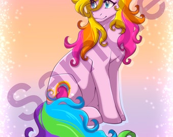 Gen3 Rarity MLP Print