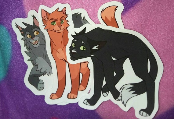 Thunder Clan Art Print Warrior Cats Cat Drawing Print on Premium Matte  Paper Graystripe Fireheart Ravenpaw Bluestar Tigerclaw Sandstorm 