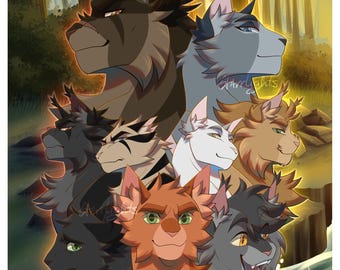 Fire Alone Warriors Print