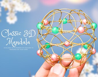 3D Mandala | as you manipulate the sphere, you’ll find yourself immersed in a world of nostalgia while indulging in this blissful novelty