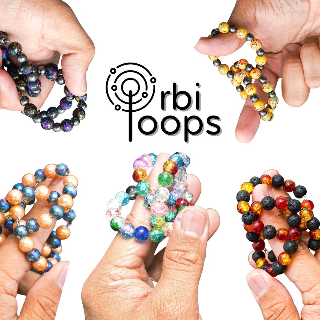 Finger Tip Friendly Fidget Toy, Satisfying Little Thing | Orbi Loops ...