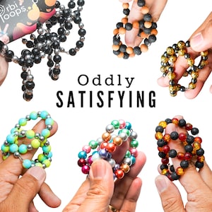 Zen Noise Mobius Loops, Clacky Fidget With a Twist, Not Your Average Everyday Tool, Flip, Fumble, Flow Entertainment For Your Hands