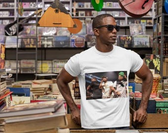 The Lox Hip-Hop Legends Unisex Heavy Cotton Tee, Jadakiss Styles P Sheek Louch T-Shirt, Street-Focused Lyrics, Hip-Hop Group Tee, Music Fan