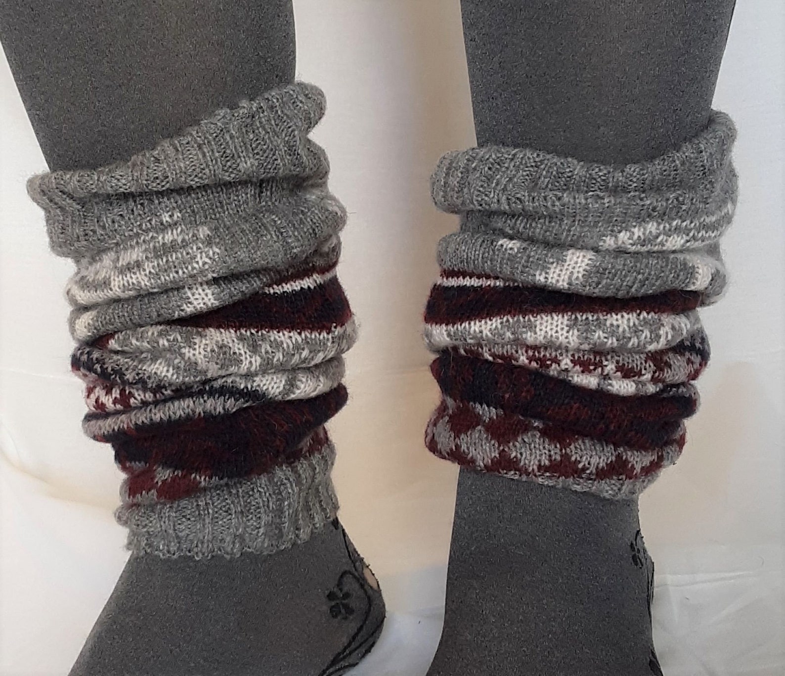 Leg Warmers: Cute Warm Ethnic/norwegian Designs . Excellent | Etsy