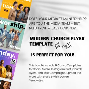 Christian Flyer, Church Flyer, Ministry Flyer, Church Social media, CANVA template bundle. Women & Men Conferences, Sunday Service, Prayer Conference, Special Event Services, Sunday Service, Holy Convocation, Church Anniversary, Pastor Appreciation