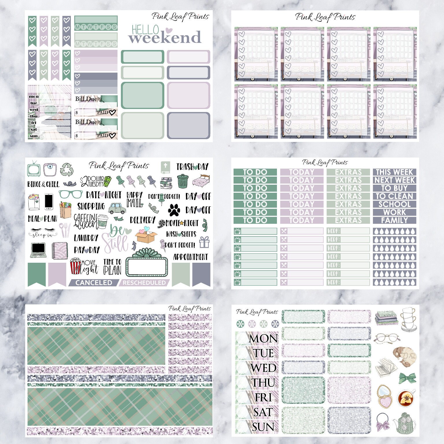 Book Worm | Printable Planner Stickers | Digitial Download - Etsy