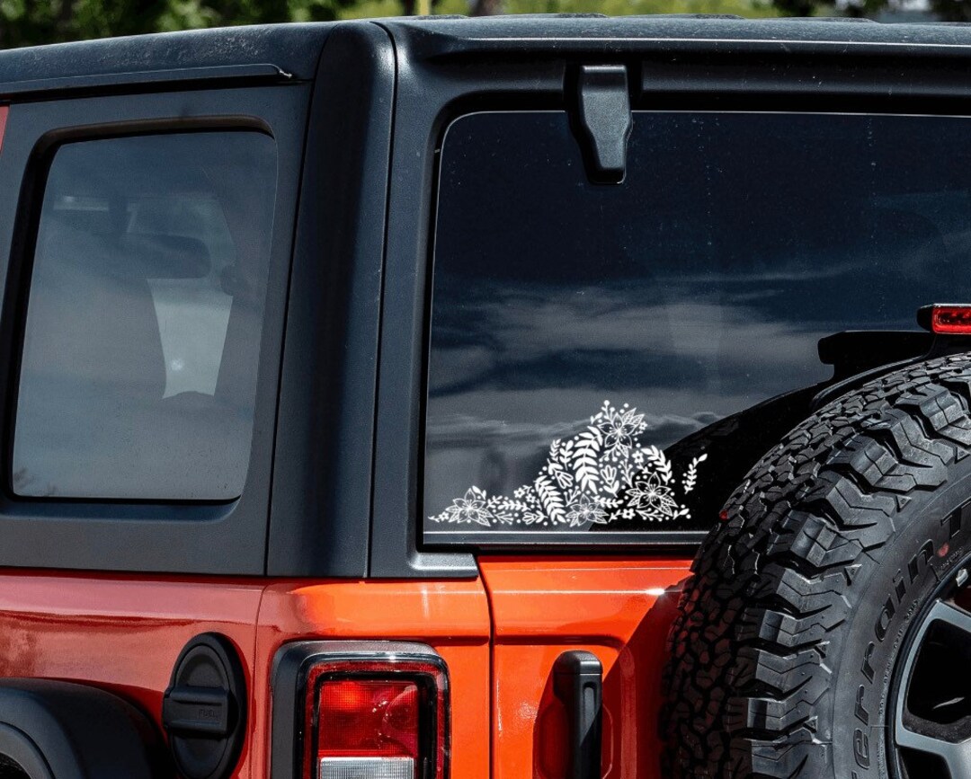 Floral Virginia Decal Virginia State Decal Virginia Car - Etsy