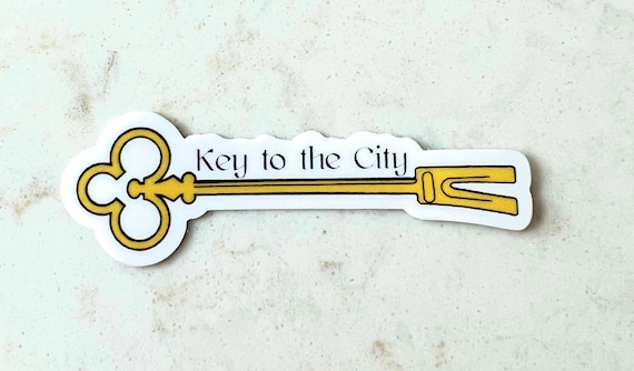Key to the City Sticker
