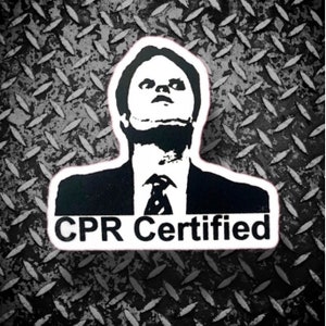The Office - CPR Certified Sticker