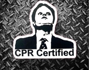 The Office - CPR Certified Sticker