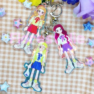 3" LOONA Odd Eye Circle Acrylic Charm by FLORESTALIE *Clearance