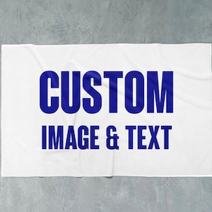 Personalized Sports Team Rally Towel - Custom Gym & Promotional Gift Towel with Logo Design