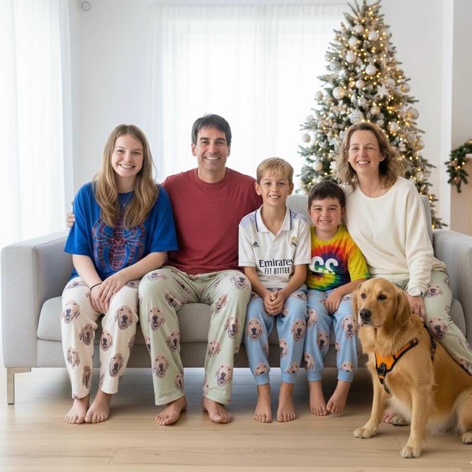 FKF Pyjama Personnalisé Avec Photo De Visage - Pyjama Drôle