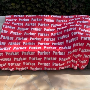 Multi Name Personalized Blankets with Name for Boys Girls Adult, Sparkling Print Personalized Blankets Gift