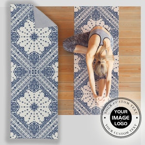 Personalisierte Paisley Bandana Print Yoga Matte Handtuch