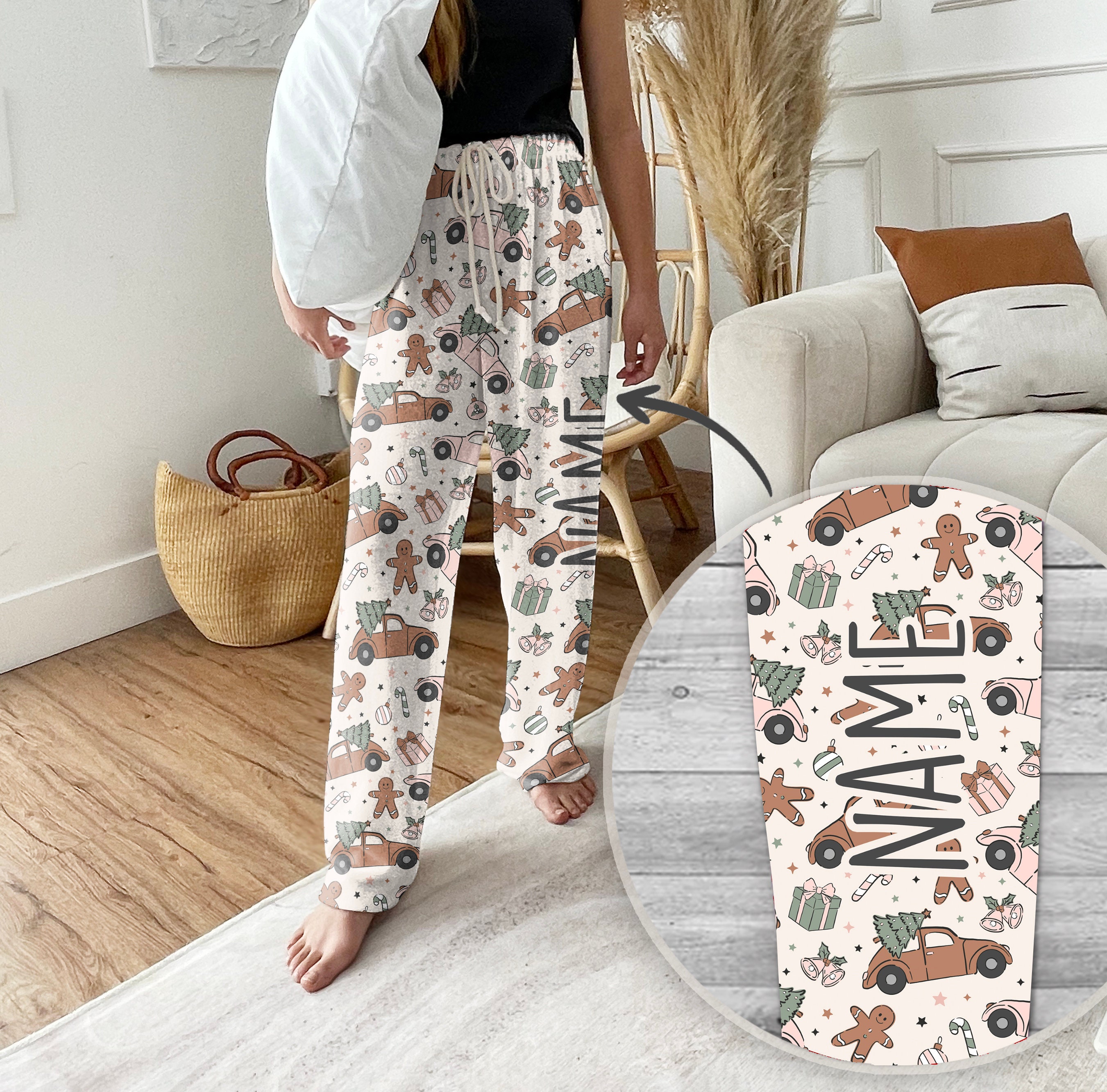 Christmas pj shop pants womens