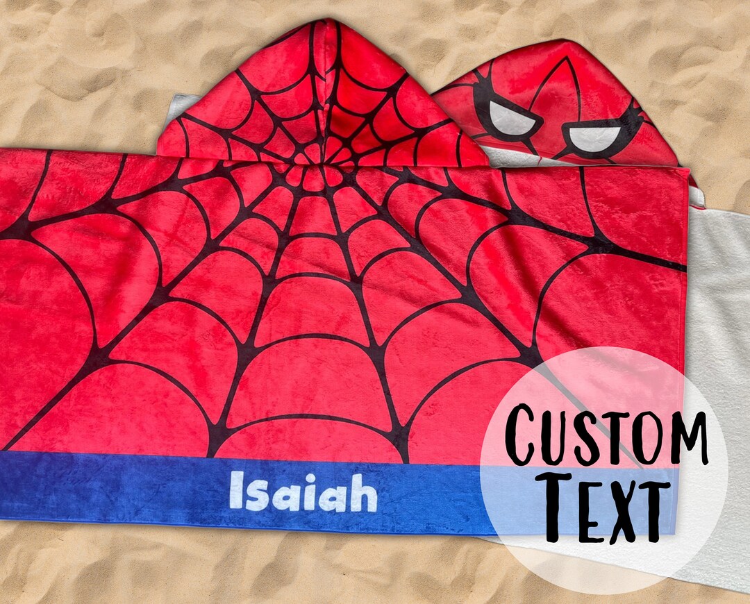 Hooded Towel for Kids, Personalized Hooded Towels for Toddlers, Beach