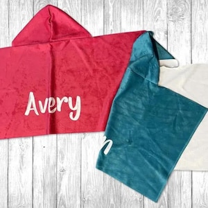 Hooded Towel For Kids, Personalized Hooded Towels for Toddlers, Beach Towel Hoodie, Hooded Beach Towels, Beach Towels for Babies and Toddler