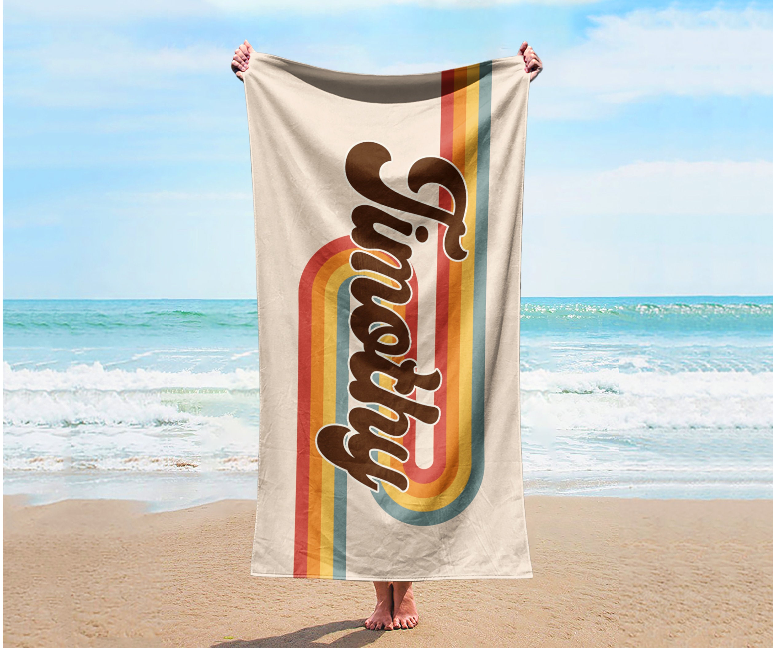 Loft Bath | Loftex Youth Beach Towels, 2 Pack, Unicorn Color, B11, Nwt | Color: Green/Orange | Size: Os | Cathysieracki's Closet